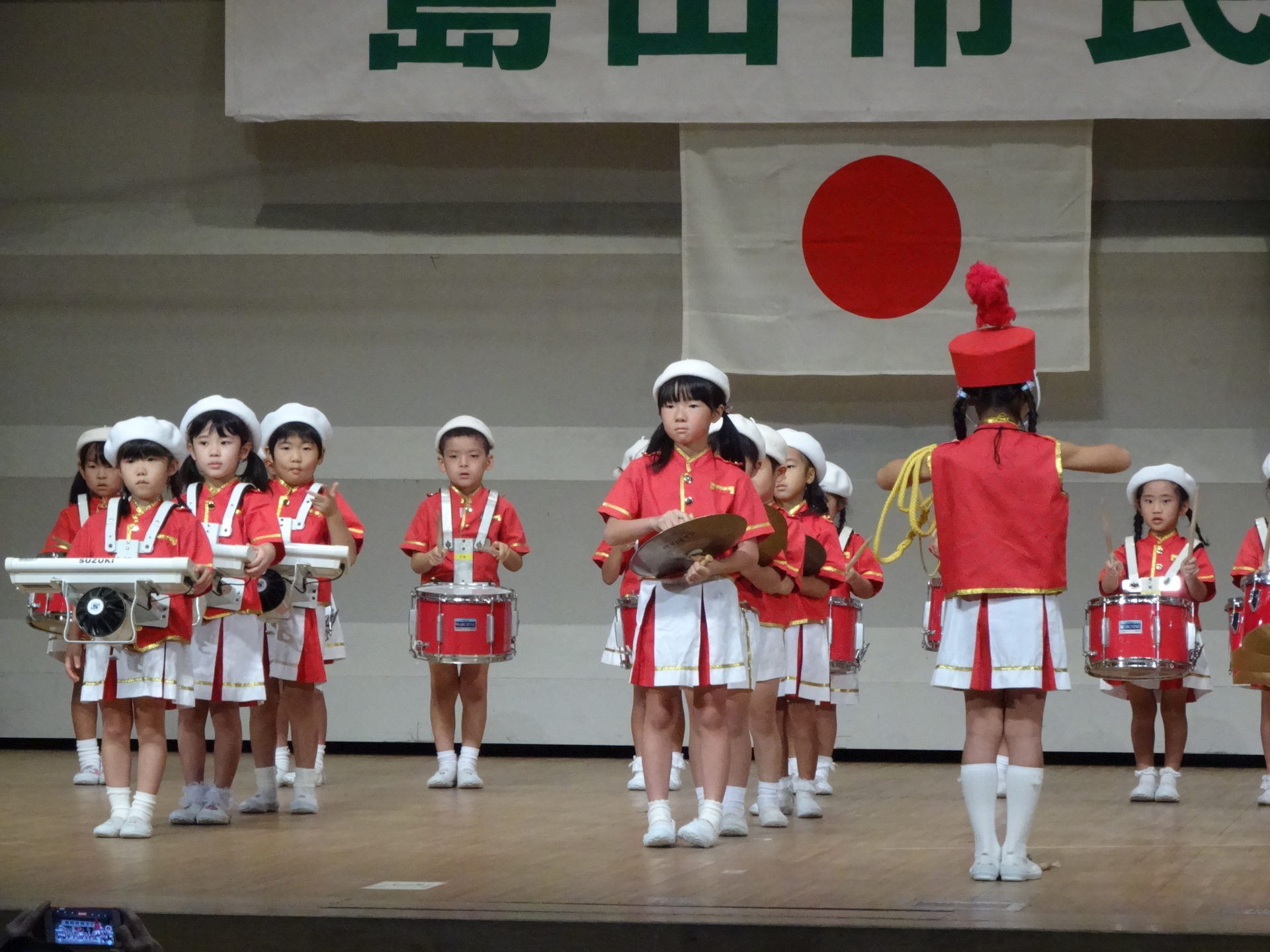 鼓笛隊 パワフルキッズ☆ 11月の演奏 | 学校法人 島田中央学園 認定